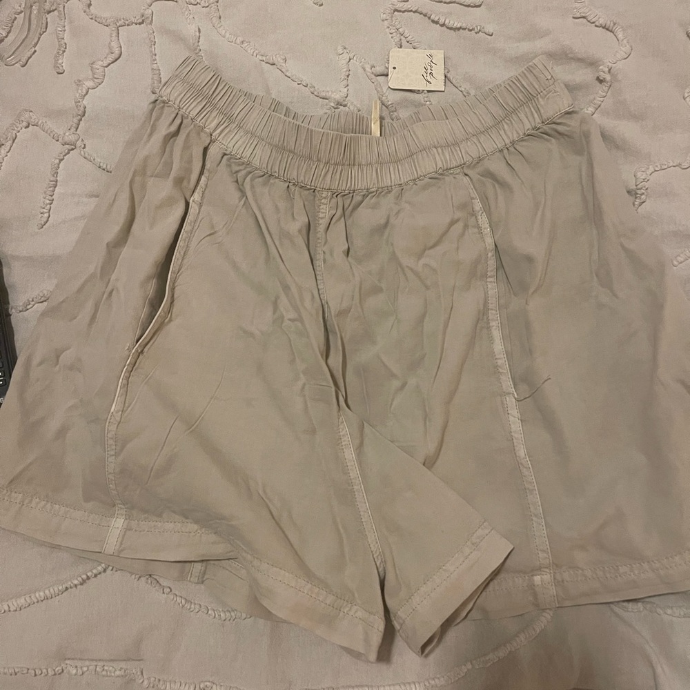 NWT free people poplin shorts